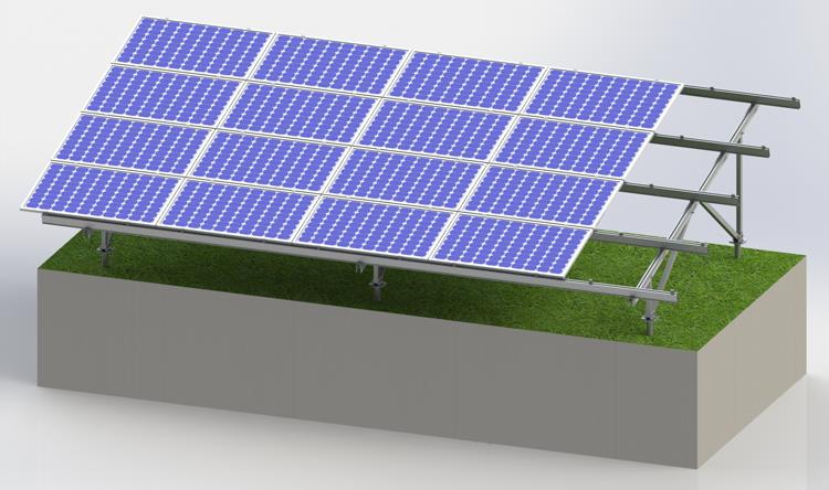 Ground Screw Foundation of Solar Ground Mount Racking Systems.JPG