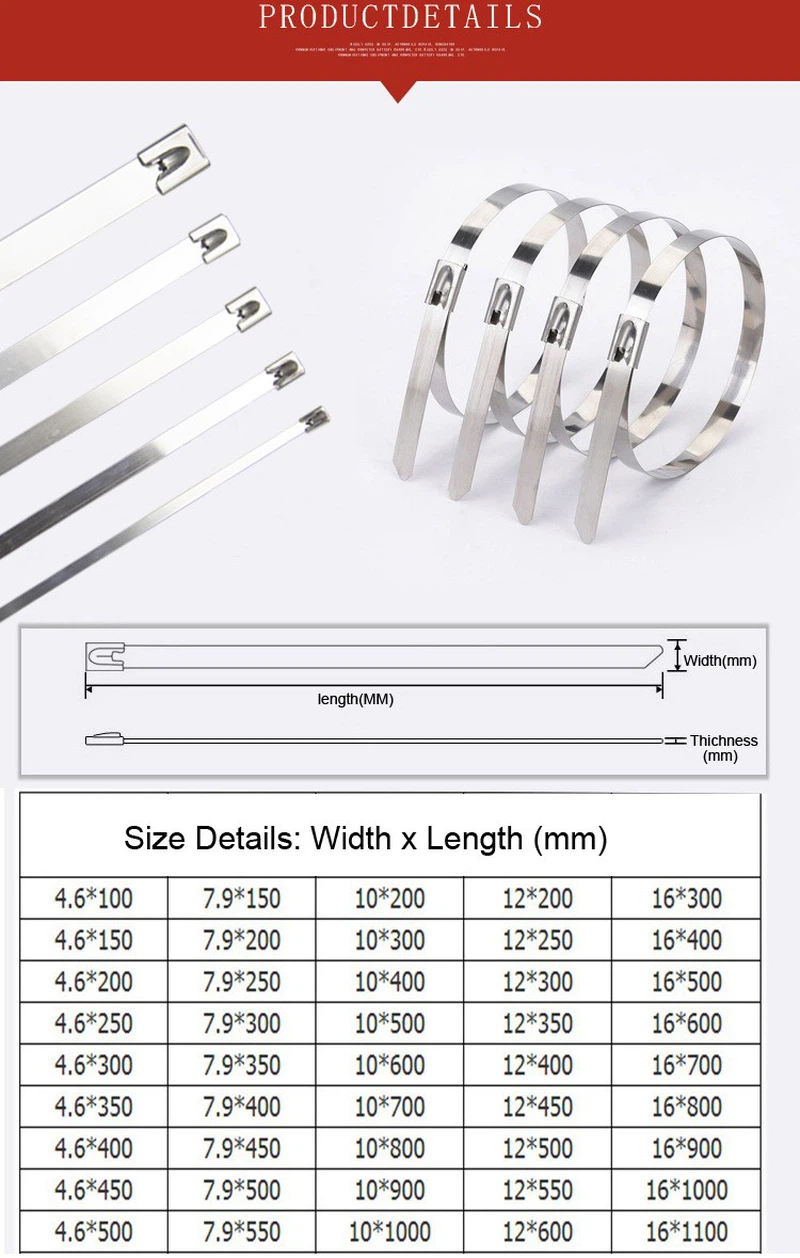 sus cable ties sus cable ties