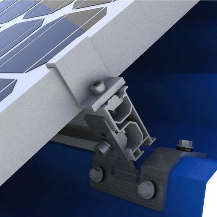 Solar Racking Metal Roof