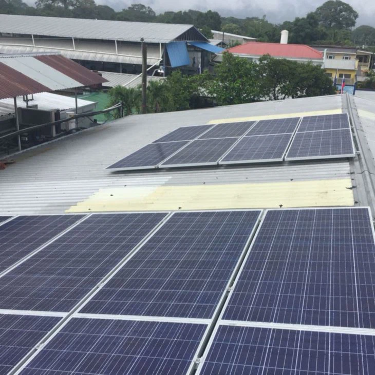 Solar Racking Metal Roof